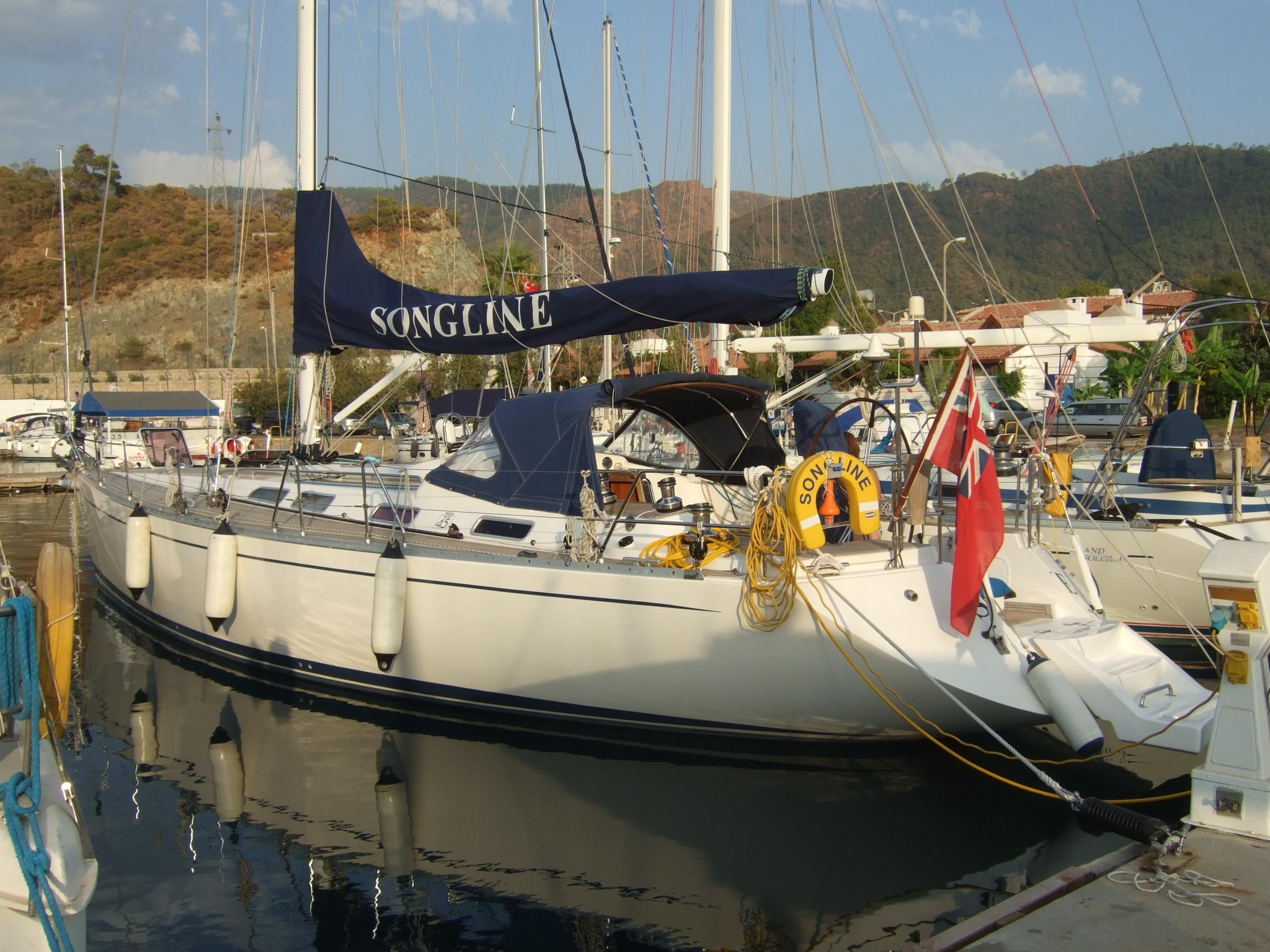 songline berthed